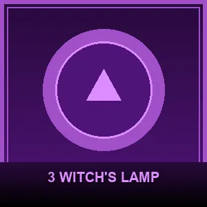 3 Witch's Lamp