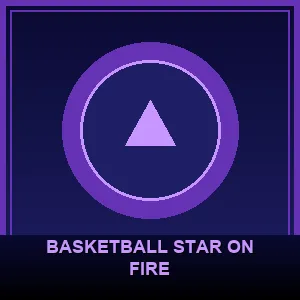 Basketball Star on Fire
