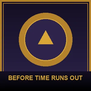 Before Time Runs Out