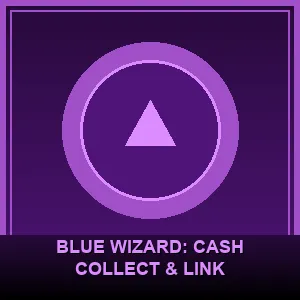 Blue Wizard: Cash Collect & Link